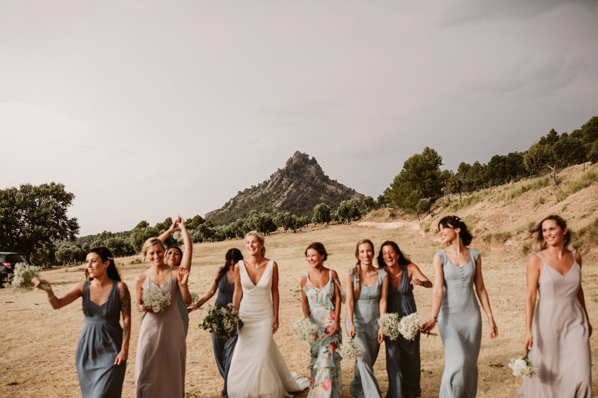 Do all bridesmaids dresses have to match?  Maids to Measure