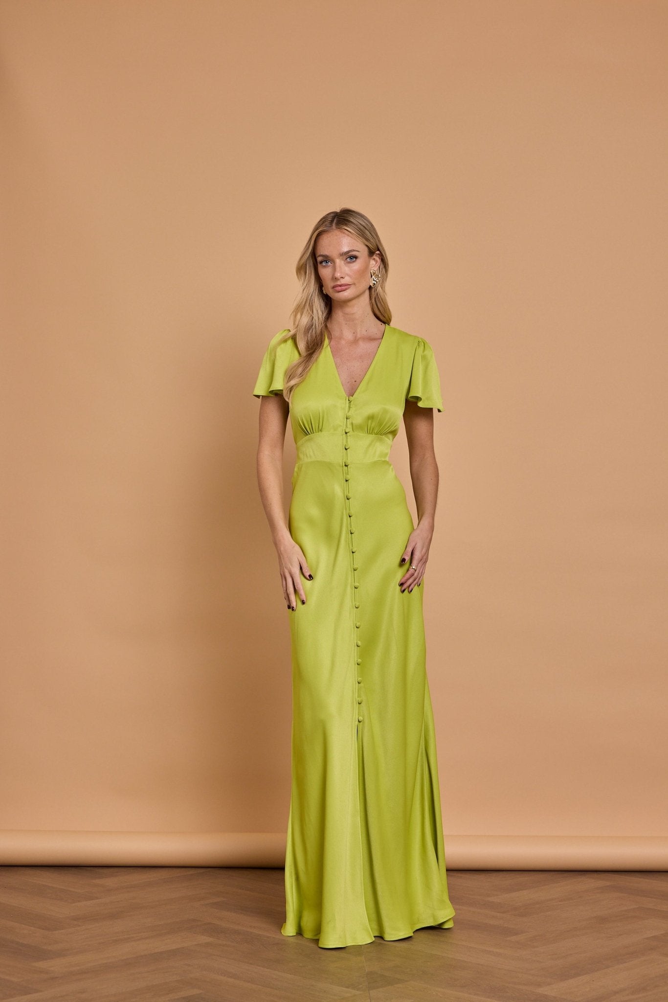 Chelsea Lime Green Bridesmaid Dress Chelsea Lime Green Bridesmaid Dress
