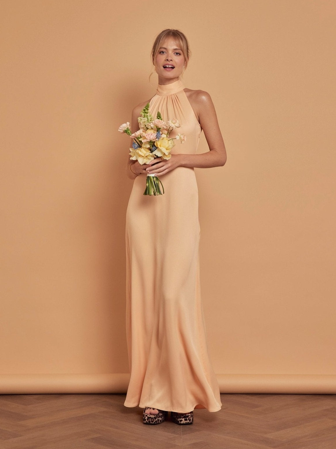 peach coloured bridesmaid dresses uk 18 Peach Bridesmaid Dresses 2024