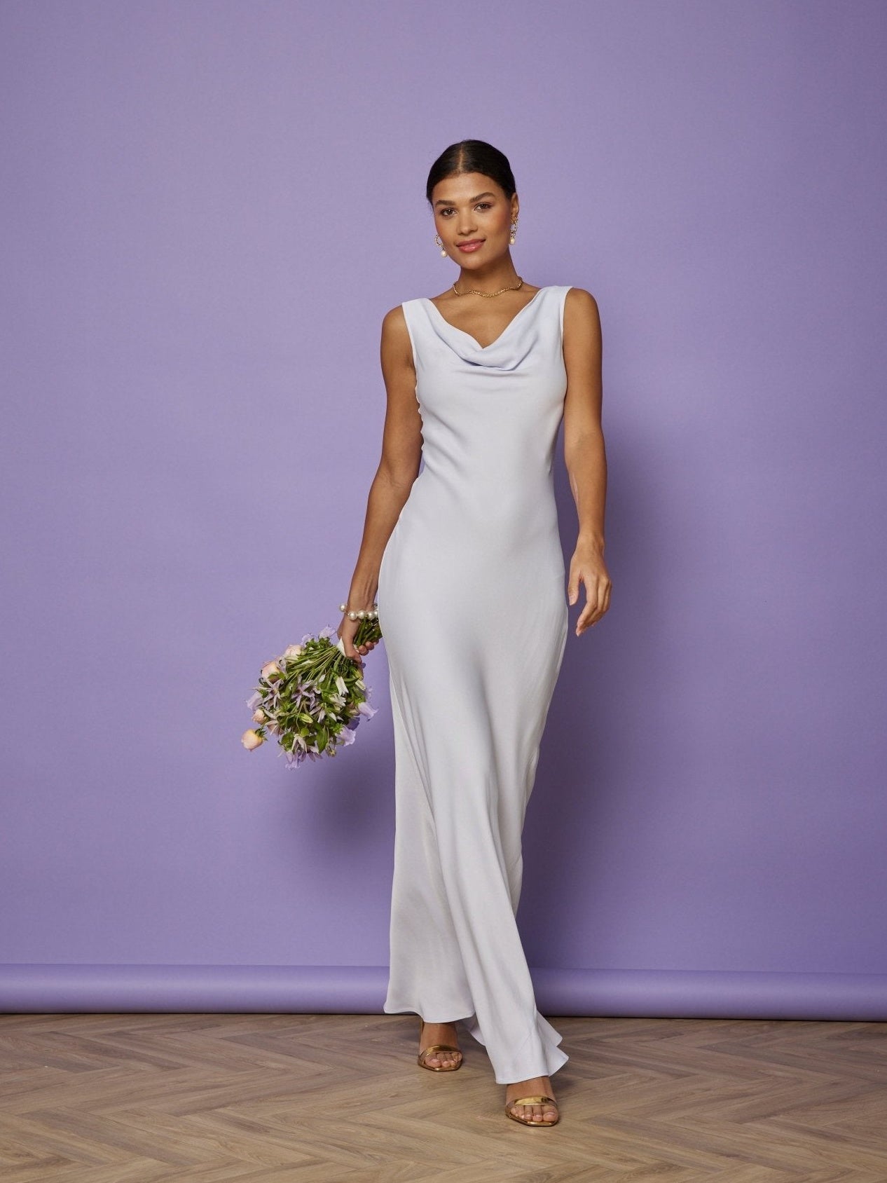 Our Pandy Pale Blue Bridesmaid Dress