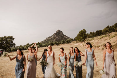 Do all bridesmaids dresses have to match?