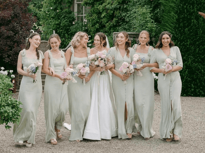 Our Tilly Emerald Green Bridesmaid Dress