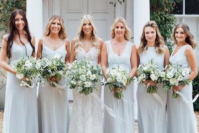 How to style a bump with maternity bridesmaid dresses