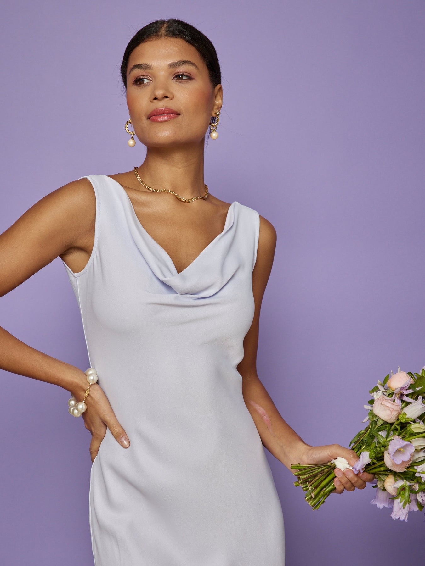 Our Pandy Pale Blue Bridesmaid Dress