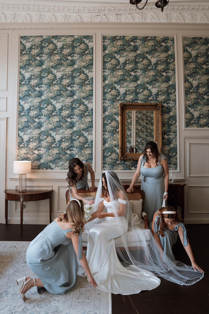 duck egg blue bridesmaid dresses Allegra Duck Egg Bridesmaid Dress