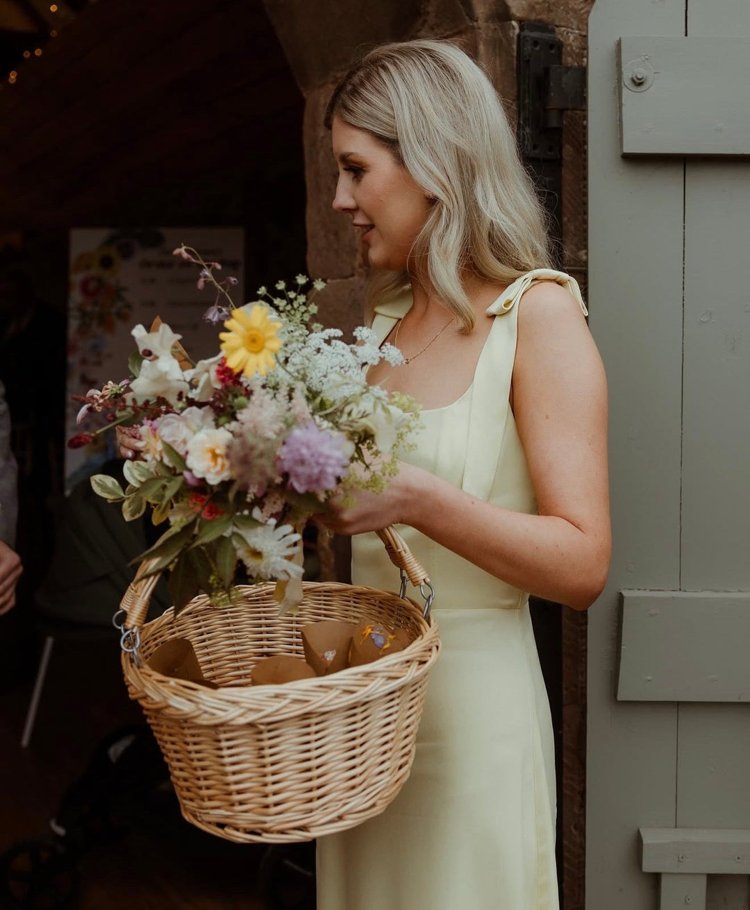 Our Allegra Yellow Bridesmaid Dress