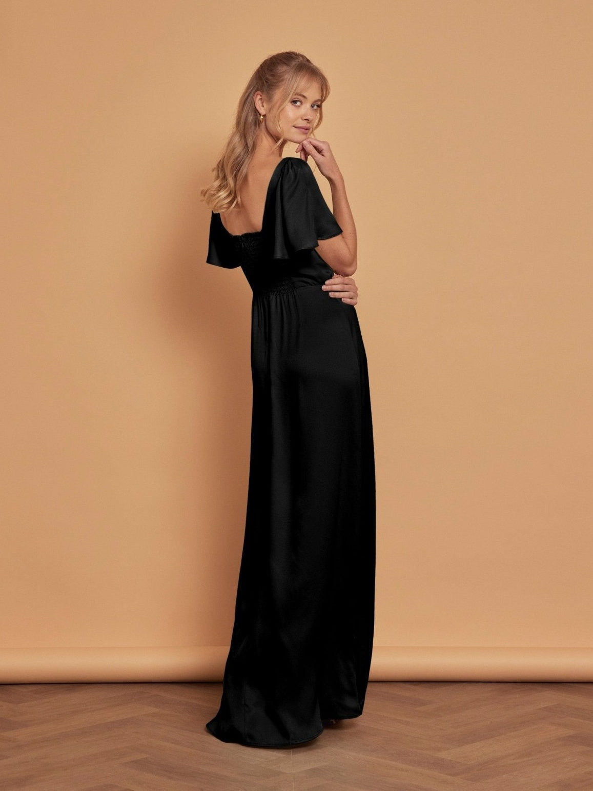 Clemmie Black Bridesmaid Dress