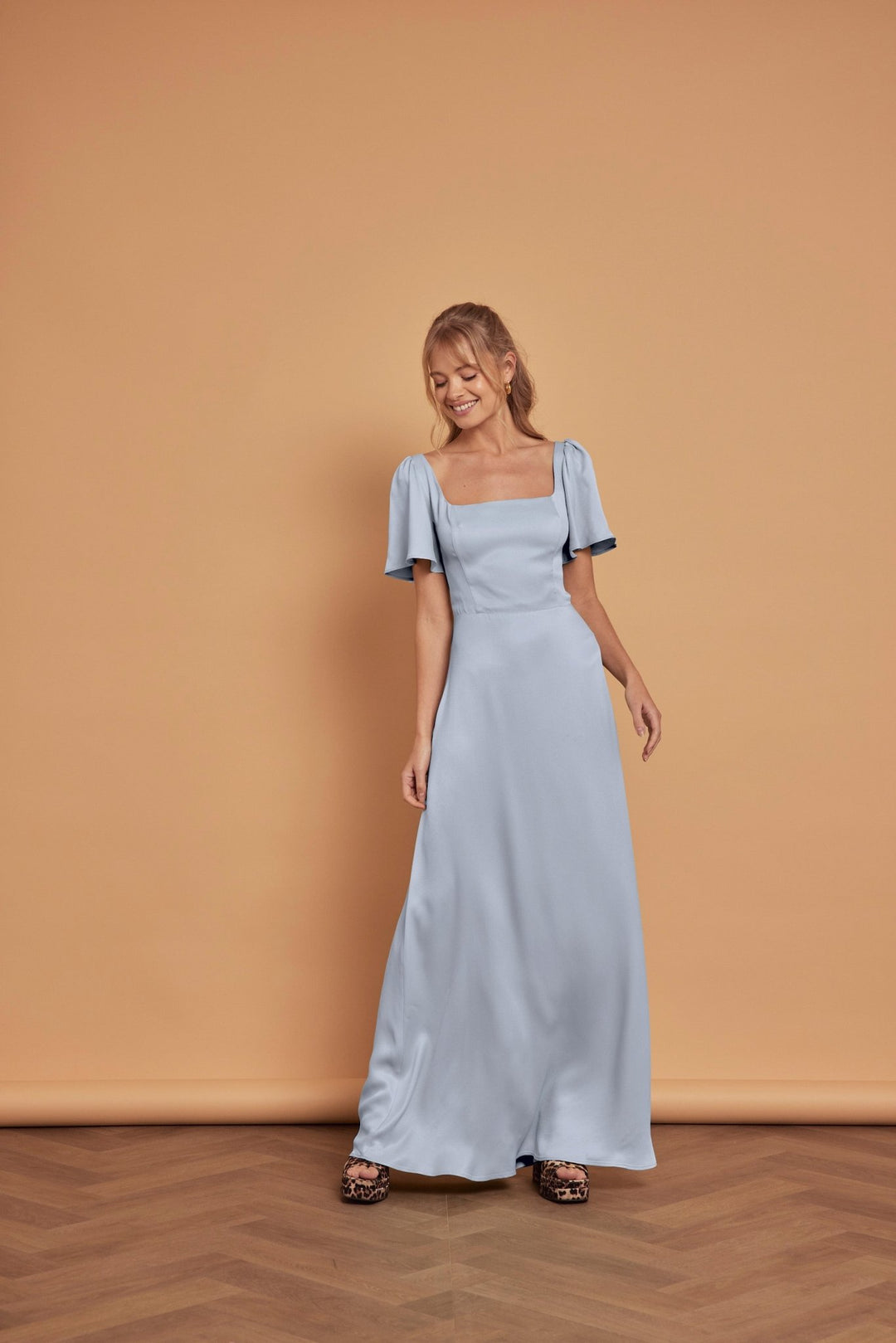 Clemmie Duck Egg Bridesmaid Dress | Maids to Measure UK Clemmie Duck Egg Bridesmaid Dress | Maids to Measure UK