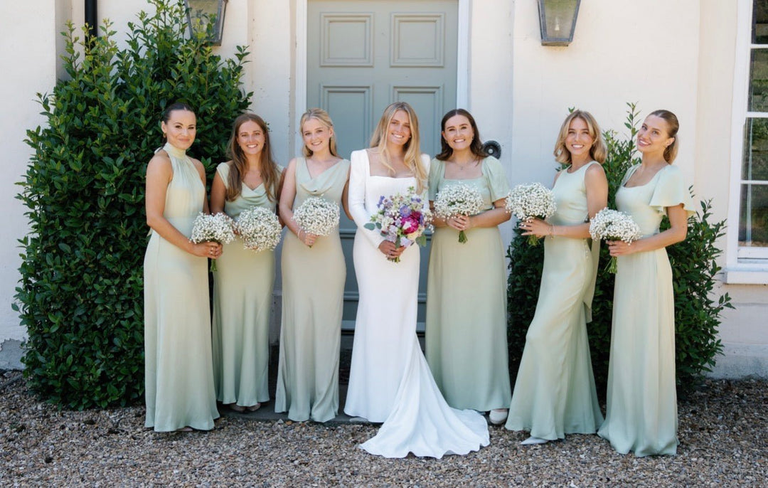 Clemmie Sage Green Bridesmaid Dress