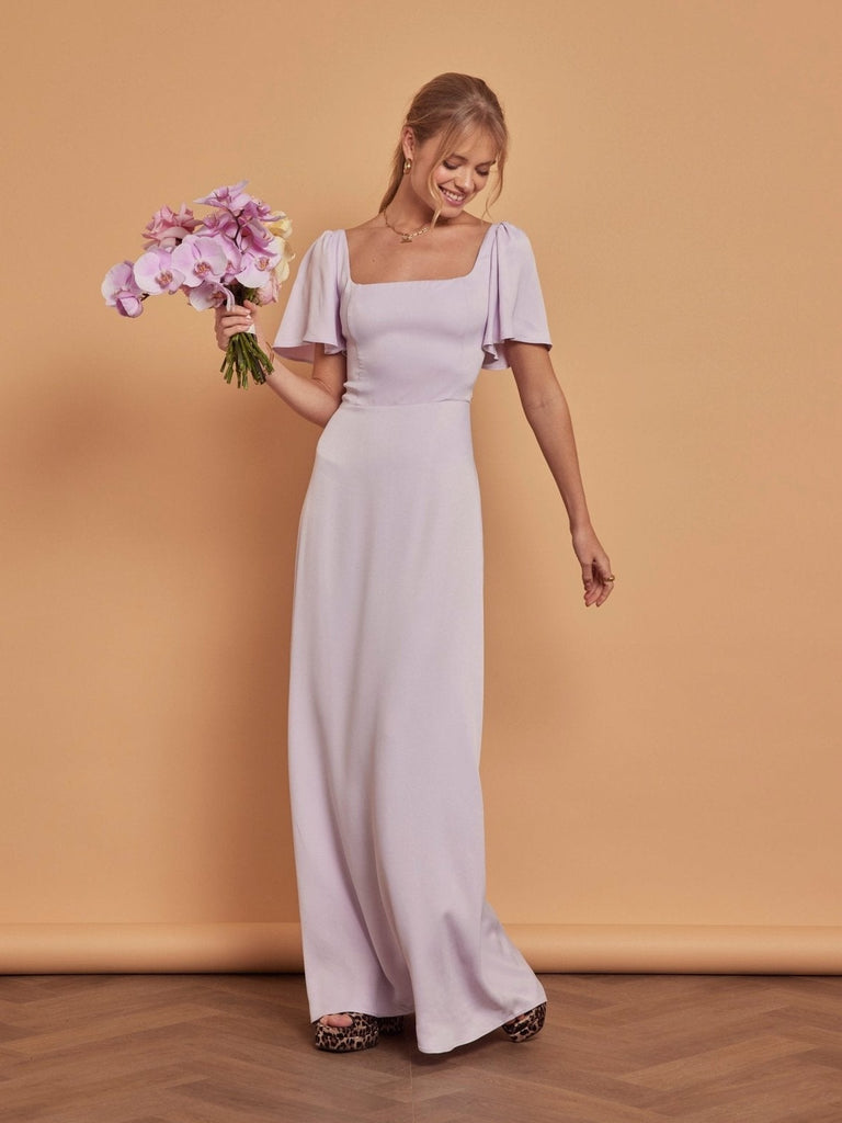 Clemmie Satin Bridesmaid Dress