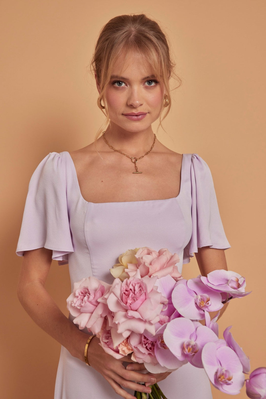 Clemmie Lilac Bridesmaid Dress | Maids to Measure UK