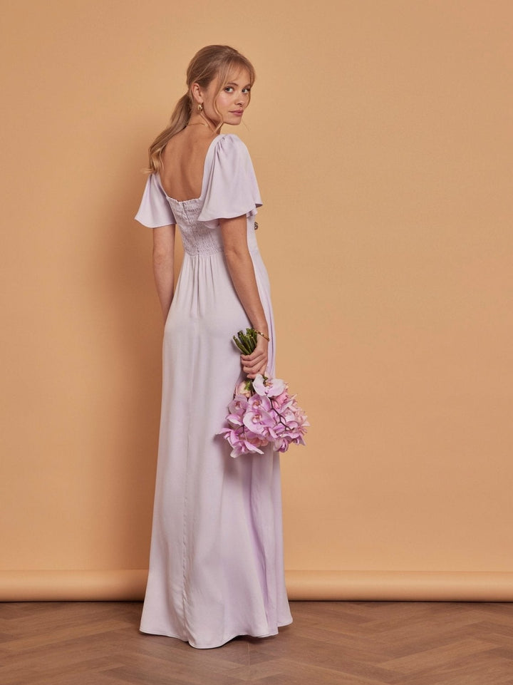 Clemmie Lilac Bridesmaid Dress | Maids to Measure UK