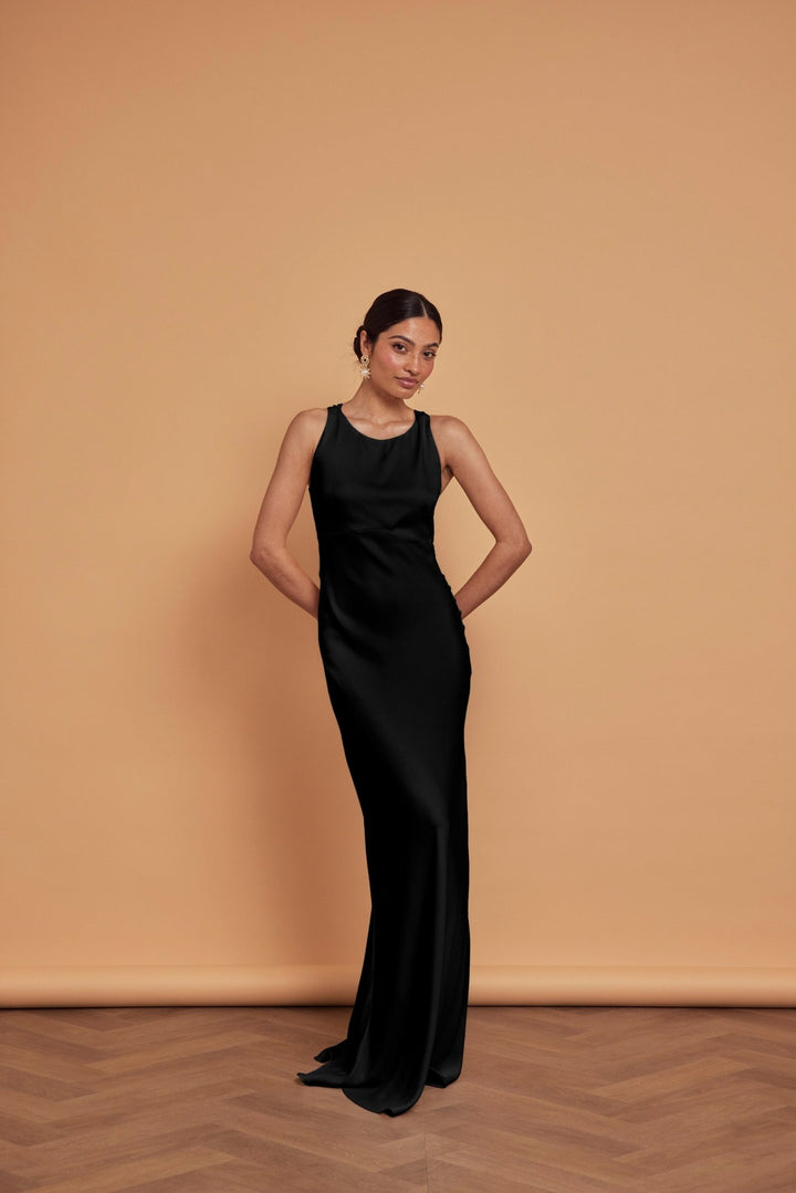 Our Coco Black Bridesmaid Dress