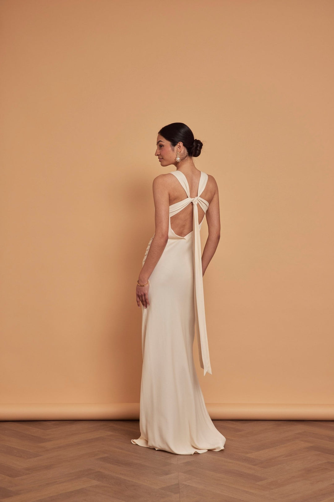 island style bridesmaid dresses Vintage Basque Waist Square Neck Ivory Wedding Ballgown Lace Up / Cathedral Train