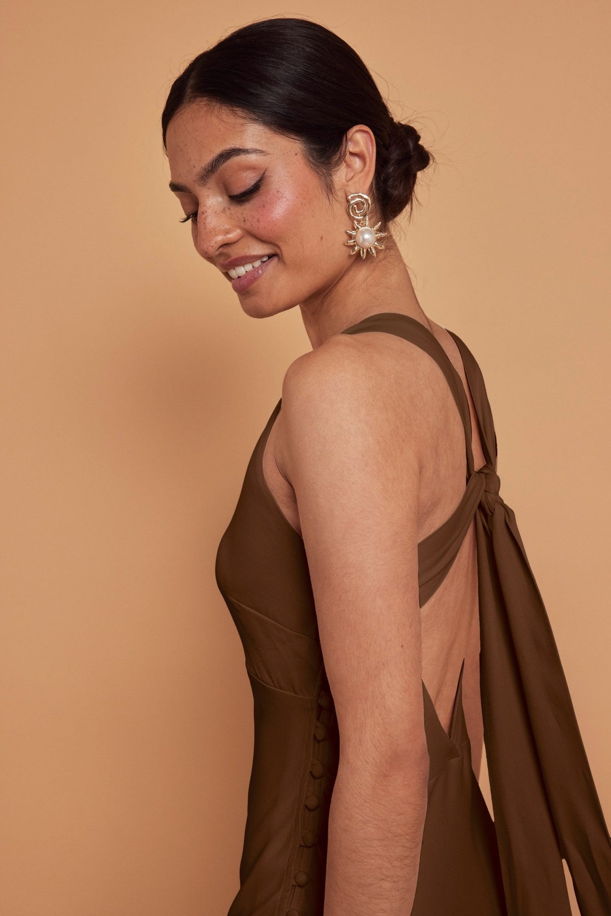 Our Coco Chocolate Brown Bridesmaid Dress