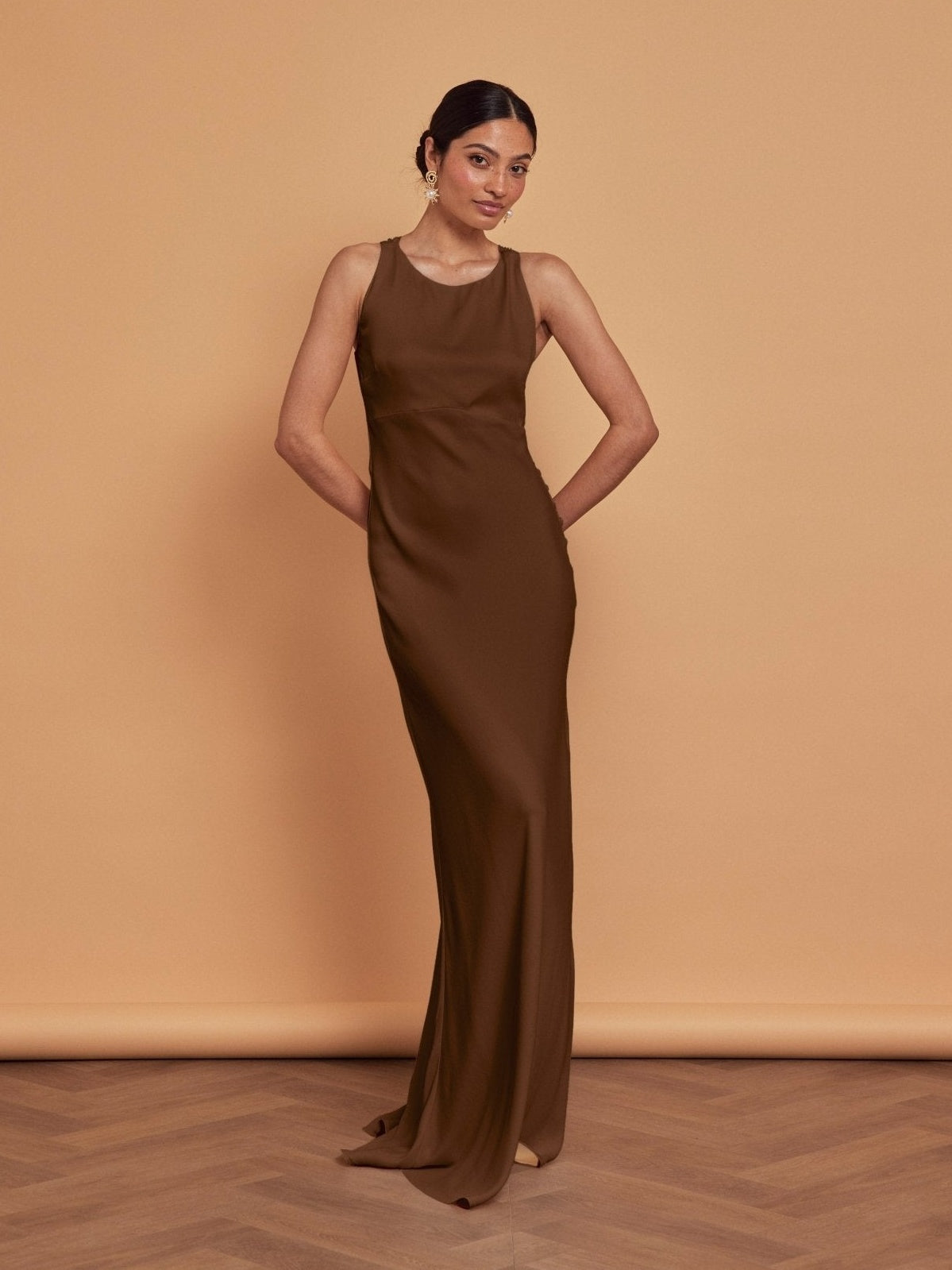 Our Coco Chocolate Brown Bridesmaid Dress