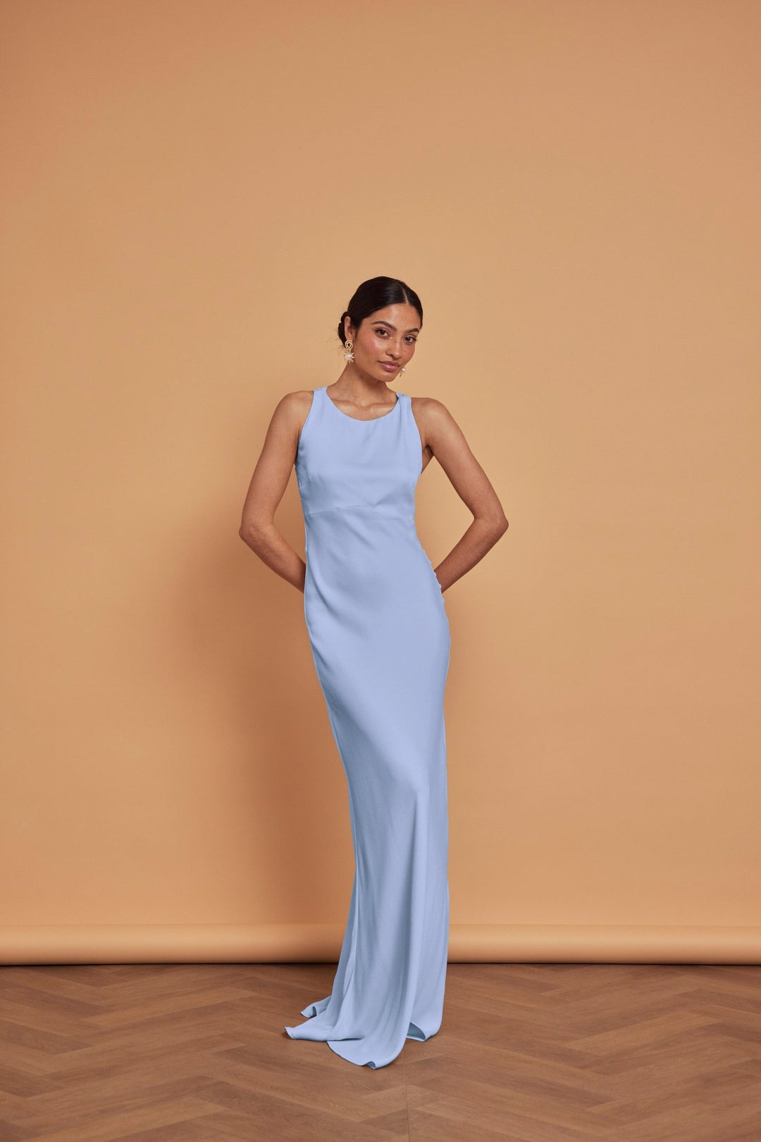 Our Coco Cornflower Blue Bridesmaid Dress | Maids to Measure UK Our Coco Cornflower Blue Bridesmaid Dress | Maids to Measure UK