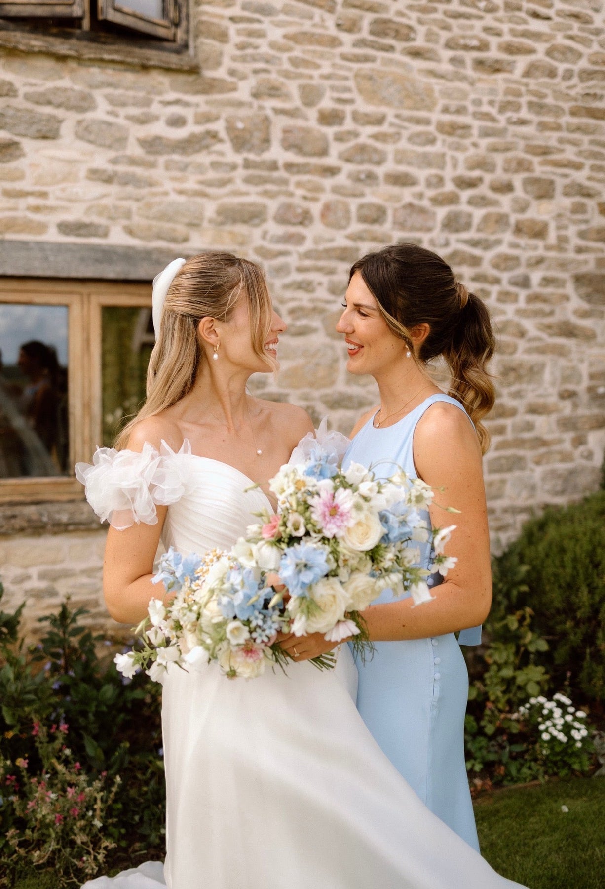 Our Coco Cornflower Blue Bridesmaid Dress