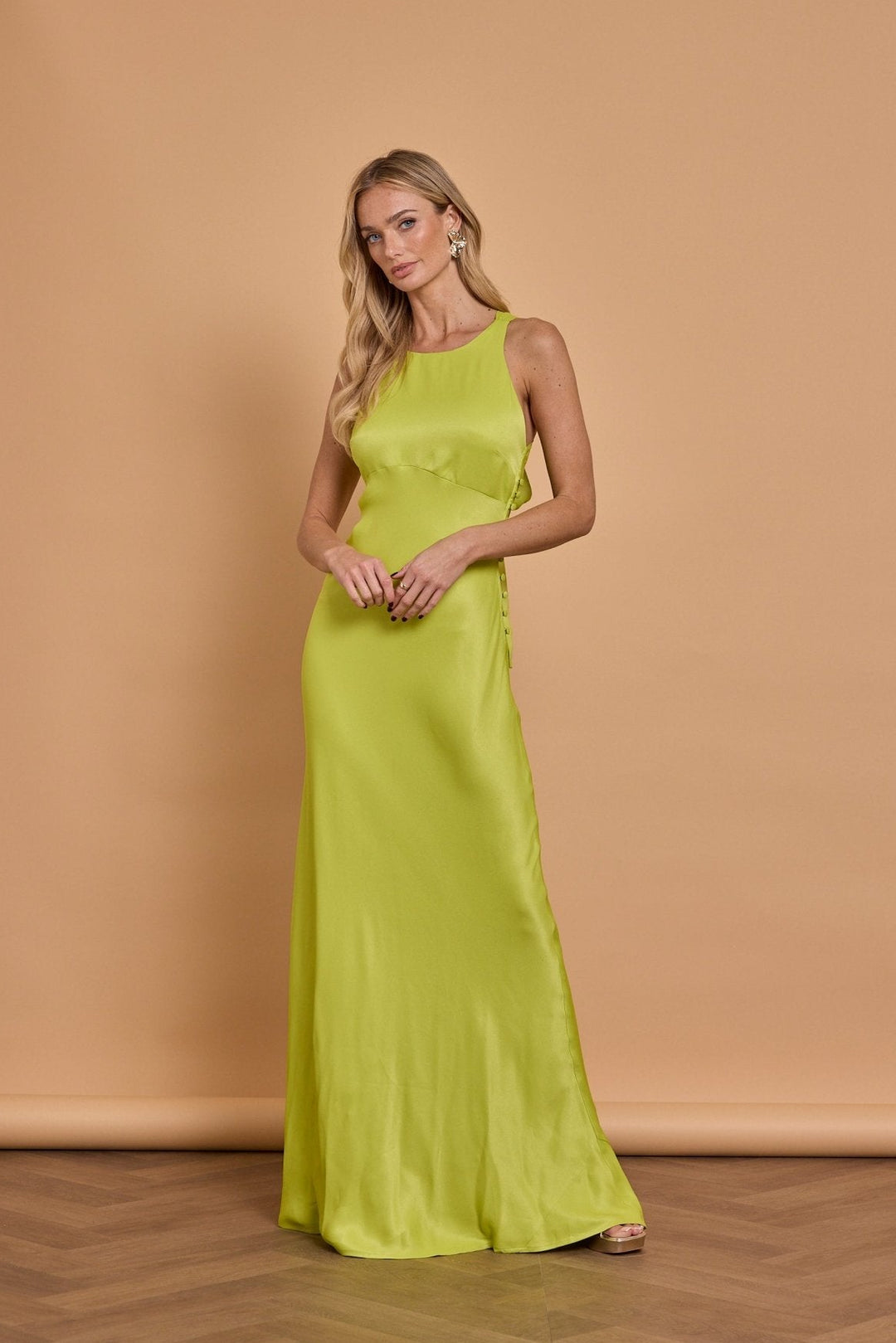 Our Coco Lime Green Bridesmaid Dress | Maids to Measure UK Our Coco Lime Green Bridesmaid Dress | Maids to Measure UK