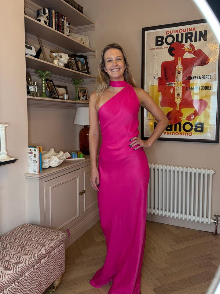 Our Cressida Hot Pink Bridesmaid Dress | Maids to Measure UK Our Cressida Hot Pink Bridesmaid Dress | Maids to Measure UK