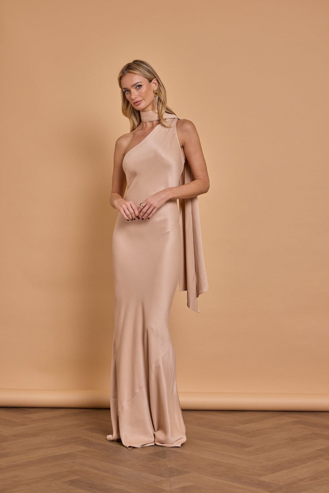 Neutral Bridesmaids Dresses