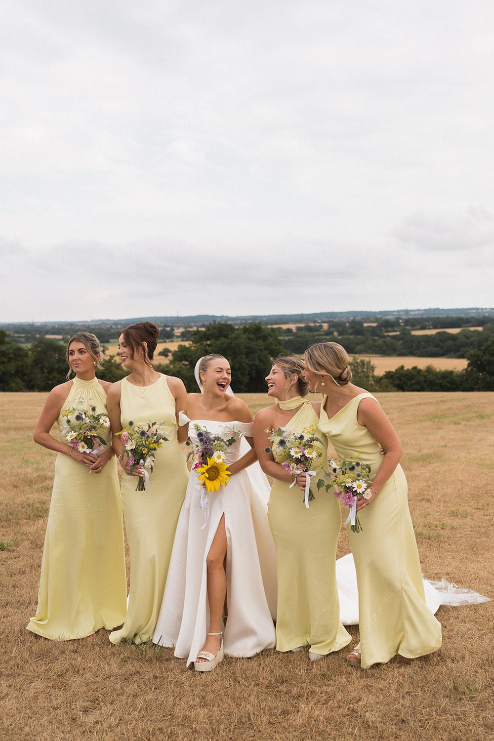 butter yellow bridesmaid dresses uk Yellow Bridesmaid Dresses – Maids to Measure