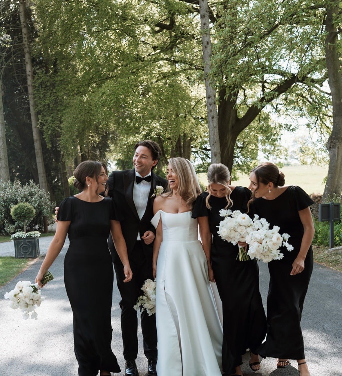 Our Eadie Black Bridesmaid Dress