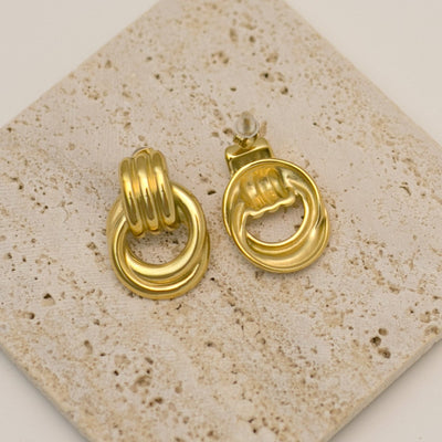 Heritage halo earrings - Maids to Measure
