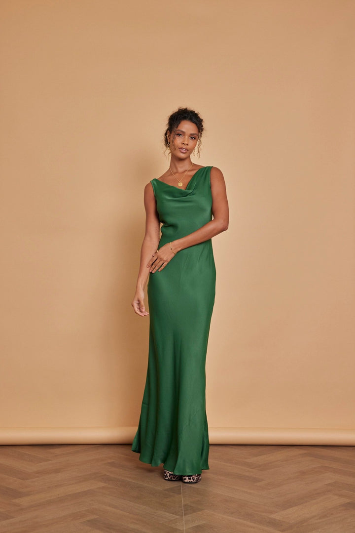 Our Pandy Emerald Green Bridesmaid Dress | Maids to Measure UK Our Pandy Emerald Green Bridesmaid Dress | Maids to Measure UK