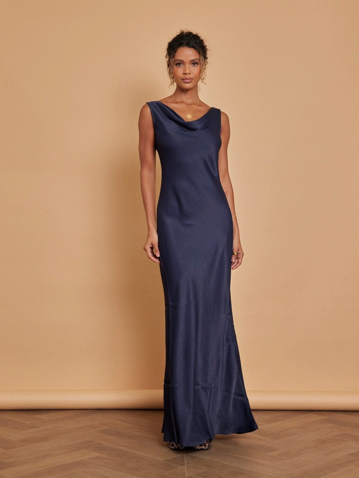 Our Pandy Navy Blue Bridesmaid Dress