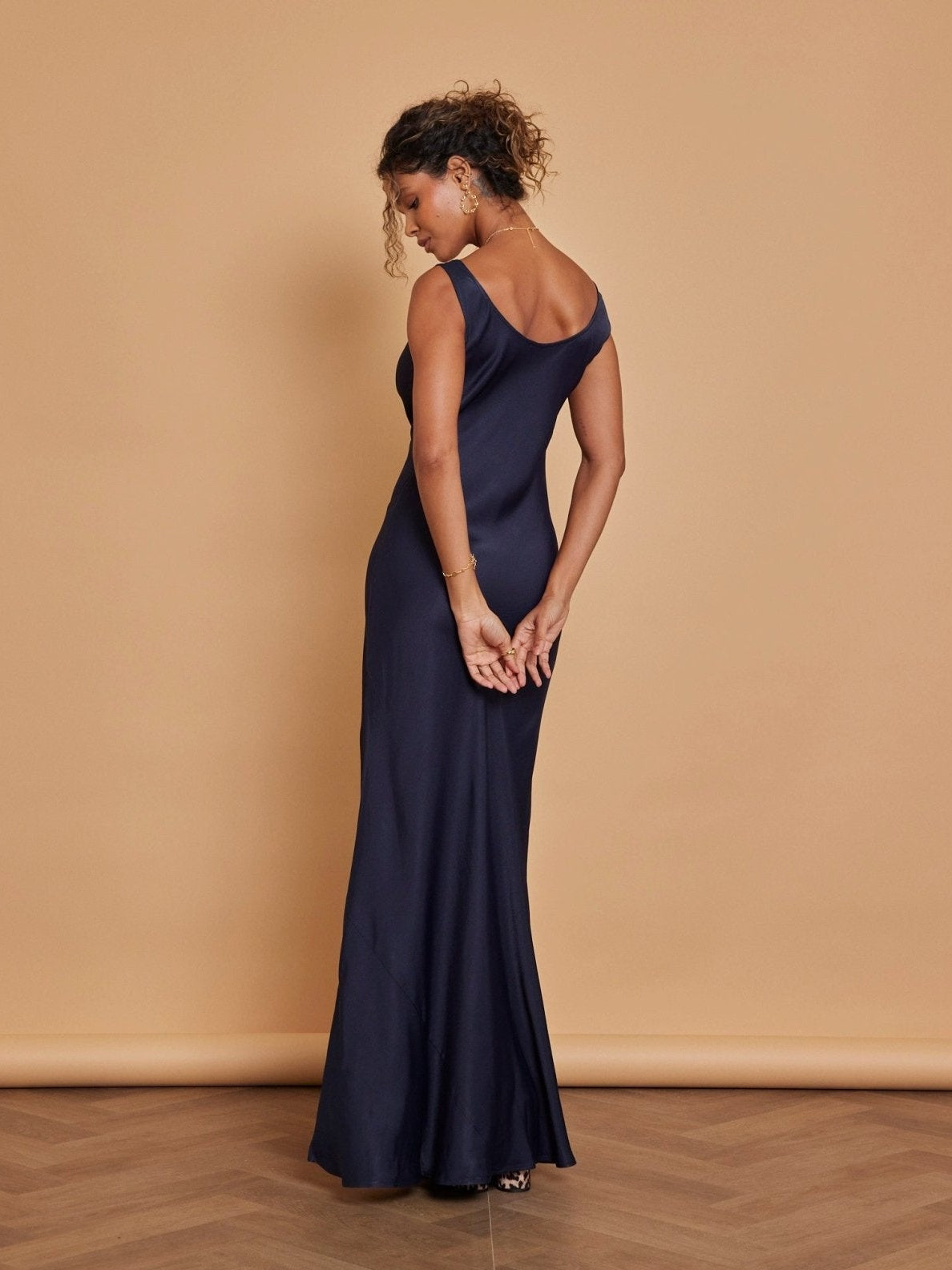 Our Pandy Navy Blue Bridesmaid Dress