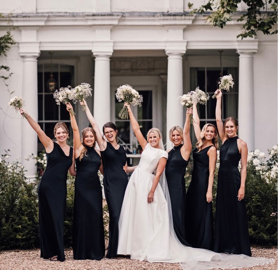 Our Pandy Black Bridesmaid Dress