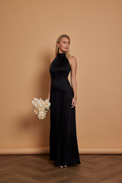 Our Tilly Black Bridesmaid Dress Our Tilly Black Bridesmaid Dress