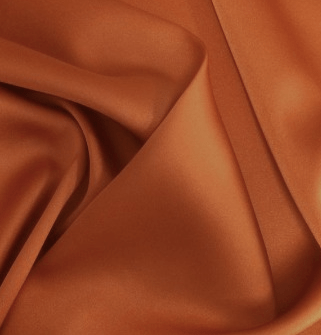 Allegra Satin Tie Shoulder Dress - Burnt Orange NEW! - Maids to Measure