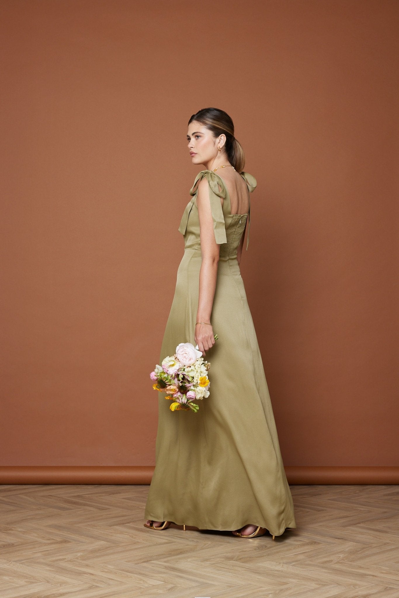 Olive Green Maids To Measure Asos Maids To Measure Bridesmaid One Shoulder Scarf Maxi Dress In Olive Green Maids To Measure Asos Maids To Measure Bridesmaid One Shoulder Scarf Maxi Dress In