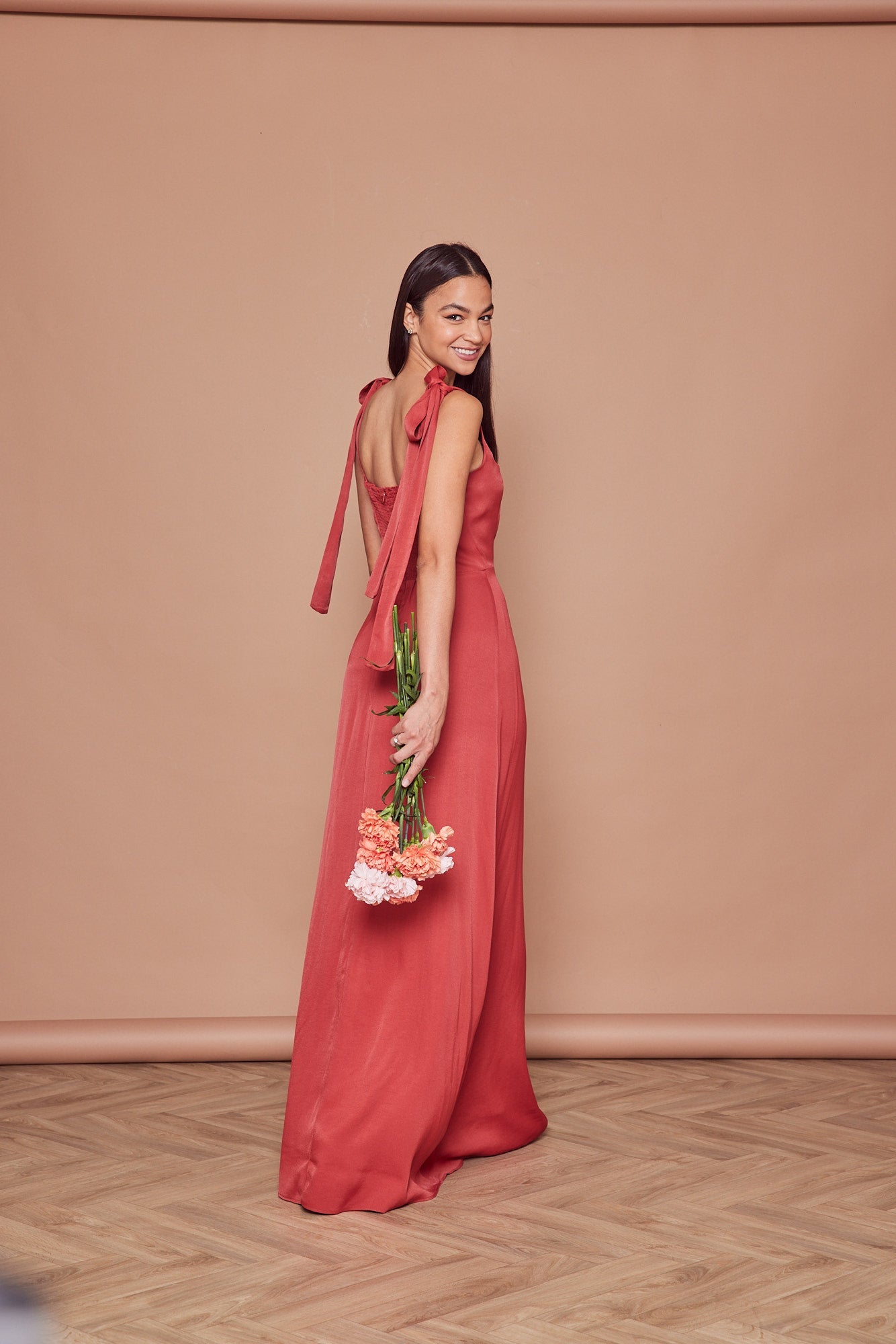Allegra Rust Bridesmaid Dress | Maids to Measure UK Allegra Rust Bridesmaid Dress | Maids to Measure UK