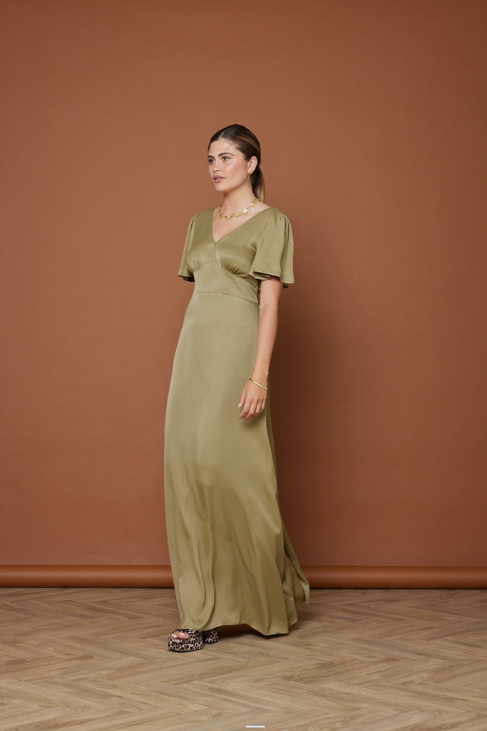 Cleo Satin Bridesmaid Dress