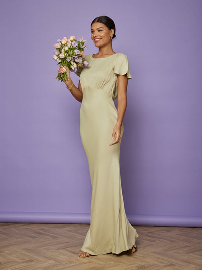 Our Eadie Sage Green Bridesmaid Dress Maids To Measure UK our-eadie-sage-green-bridesmaid-dress-maids-to-measure-uk