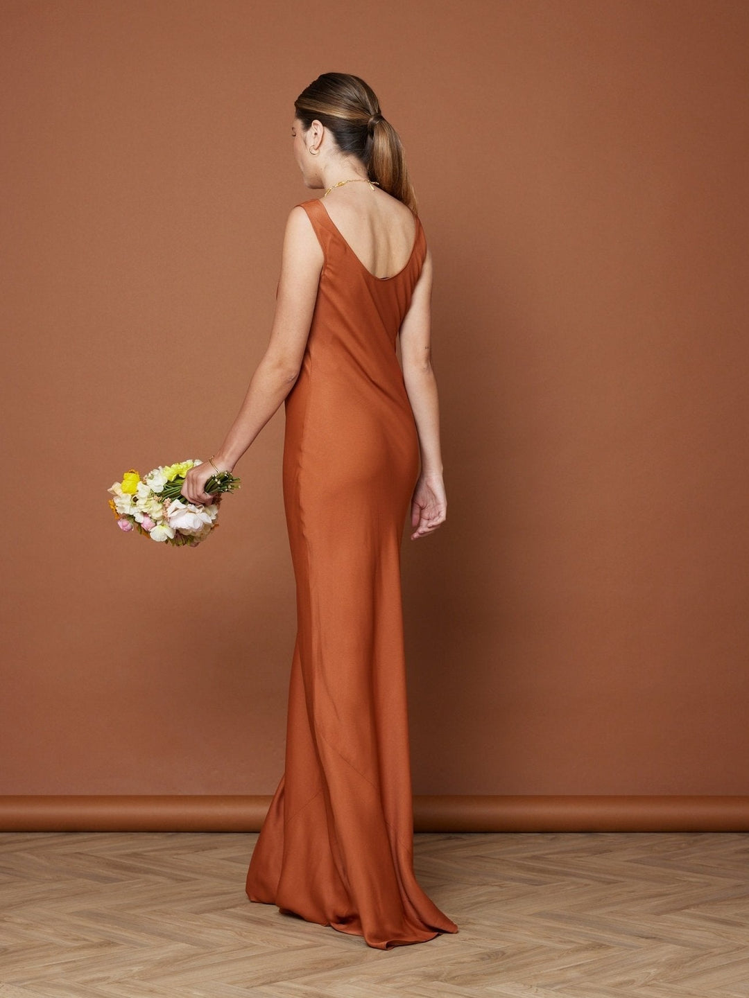 satin rust orange bridesmaid dresses red orange bridesmaid dresses Sexy Long Bridesmaid Dresses Satin V Neck Off Shoulder-parroquiadesanalbertomagno.com