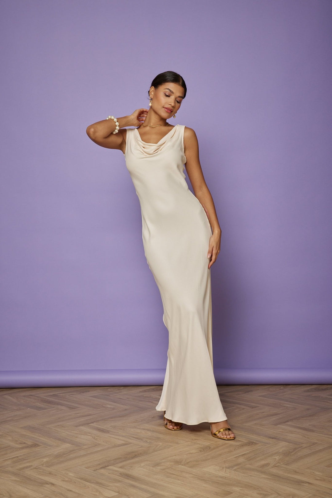 Champagne Bridesmaid Dresses | Maids to Measure UK