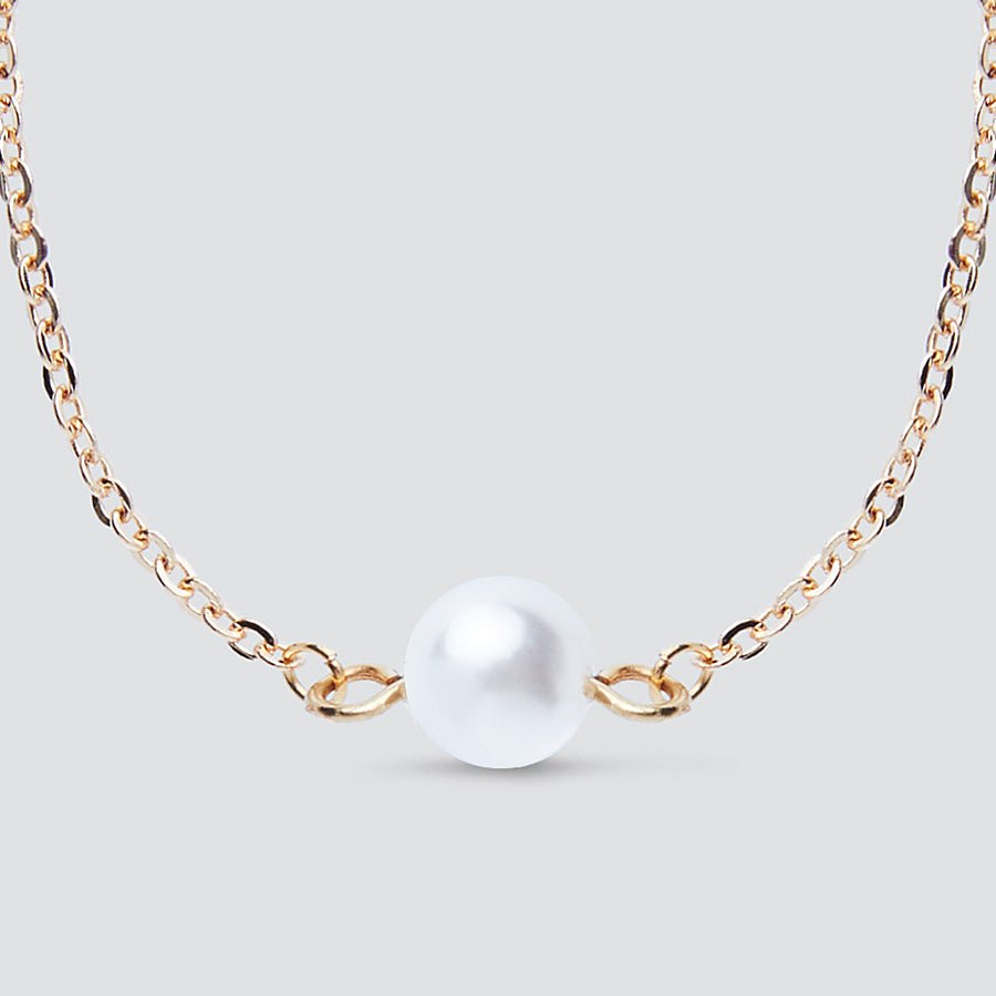 Pearl detail Gold Chain Bracelet - Maids to Measure