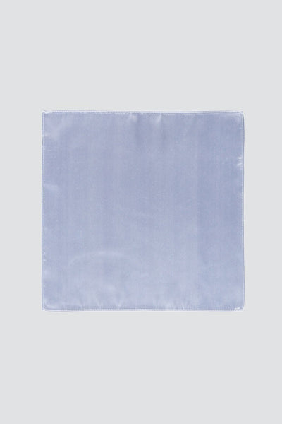 Pocket Square - 100% Silk - Cloud Blue - Maids to Measure