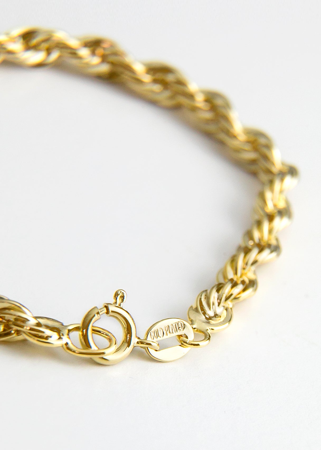 Spiral Gold Plated Bracelet - Maids to Measure