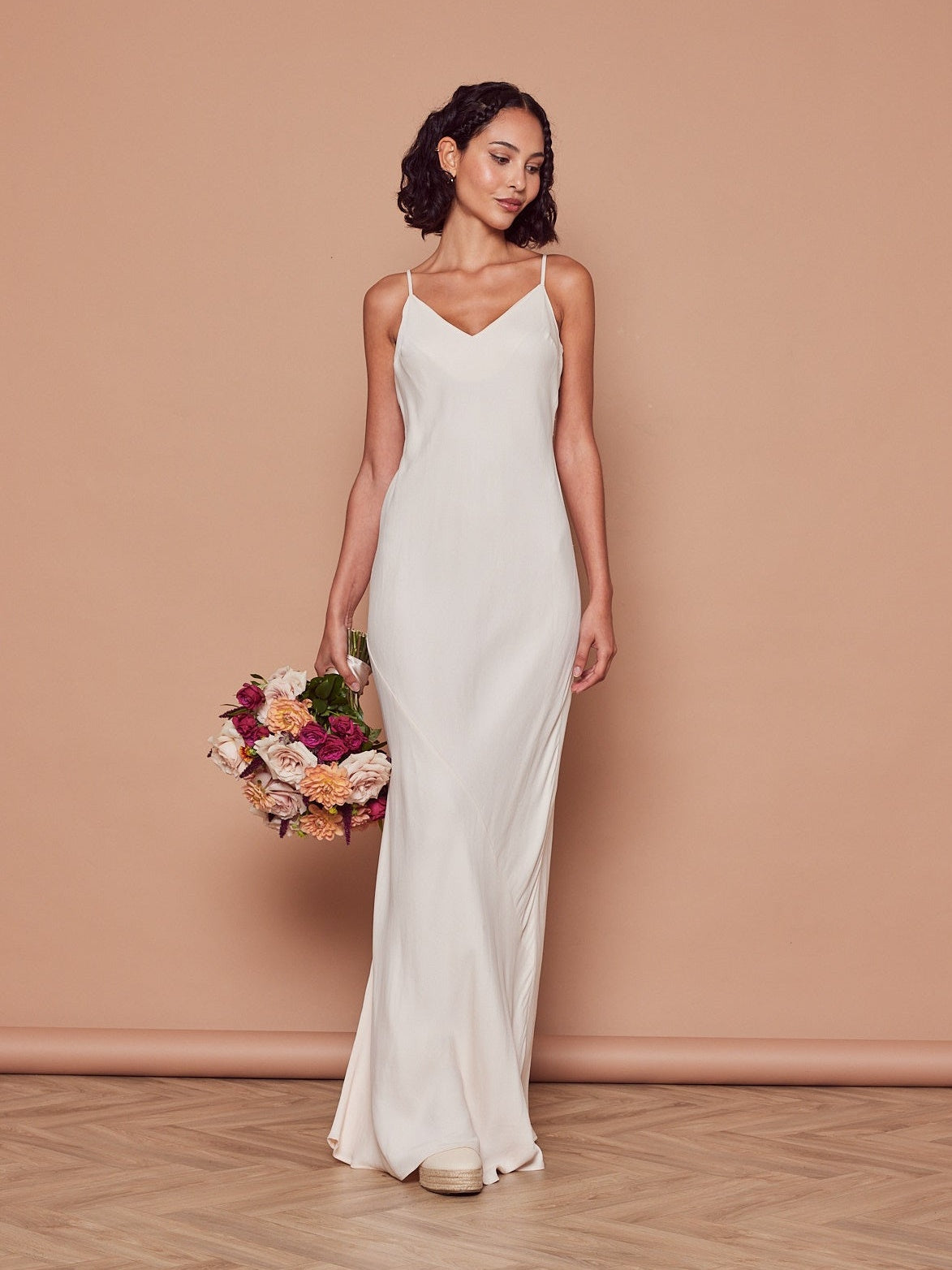 Stella Satin Slip Bridesmaid Dress