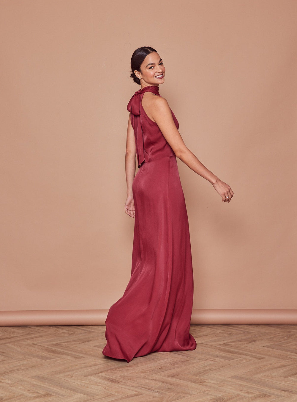 red bridesmaid dresses ireland Burgundy, Cherry & Scarlet: How to Style Red Bridesmaid Dresses