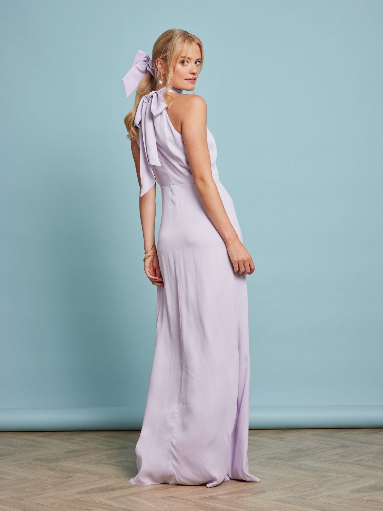Our Tilly Lilac Bridesmaid Dress